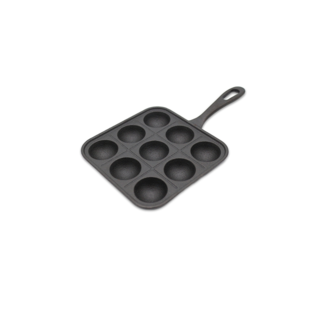 Daiso Cast Iron Takoyaki Plate Japan Outdoors